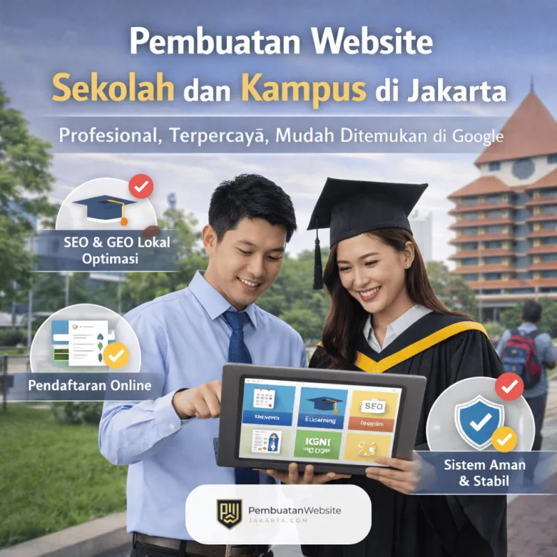 Pembuatan Website Sekolah dan Kampus di Jakarta